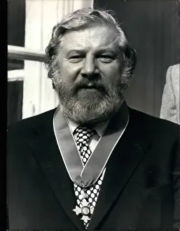 Tomkins: Peter Ustinov, actor, at award ceremony, Paris