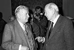 Greene: Peter Ustinov and Graham Greene, 1987