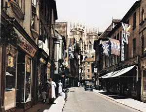 Withcolourisedpic: PETERGATE, YORK