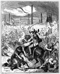 Hussars: Peterloo Massacre, Manchester, England, 16 August