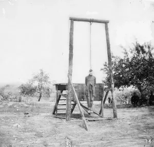 Vicinity: Petersburg, Va. vicinity. The execution of William Johnson
