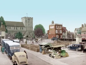 Petersfield: Petersfield, Market Square c1955