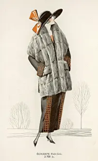 Gris: PETIT-GRIS SCARF 1922
