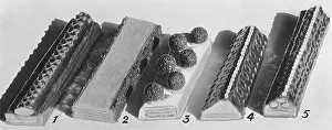 Truffles: Petite Dessert Pastries Before Cutting
