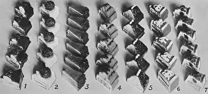 Petits: Petite Dessert Pastries After Cutting
