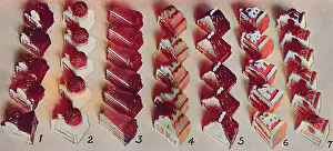 Petits: Petite Dessert Pastries After Cutting