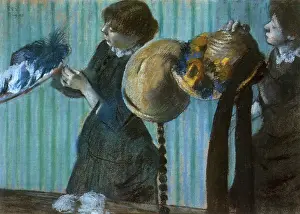 Petites: Petites modistes, by Degas