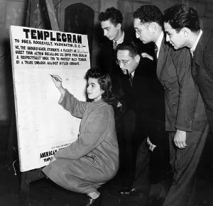 Petition: Petition for a trade embargo against Hitler-Germany, 193