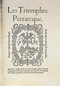 Petrarca: Petrarca, Francesco, 20.7.1304 - 19.7.1374, Italian