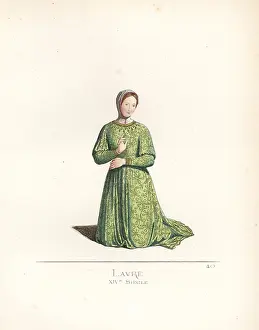 Petrarchs: Petrarch's Laura, from a portrait by Simone