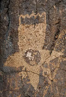 Pictogram: Petroglyph National Monument. Petroglyphs. New Mexico. USA