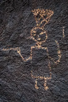 Pictogram: Petroglyph National Monument. Petroglyphs. New Mexico. USA