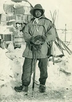 Crates: Petty Officer Evans, at the Antarctic