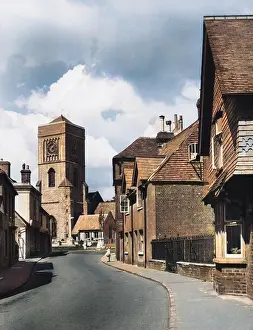 Petworth: PETWORTH CHURCH 1940S