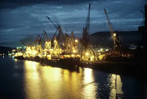 Pevek: Pevek seaport, 1980