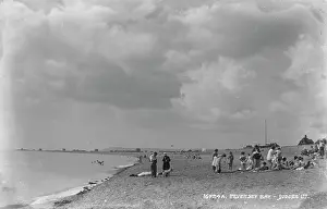 Pevensey: Pevensey Bay Beach Scene