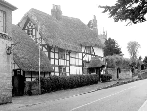 Pewsey: Pewsey, the Court House c1955