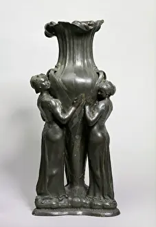 Entertaining: Pewter flower vase