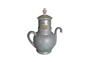 Pewter: Pewter Self Pouring Teapot