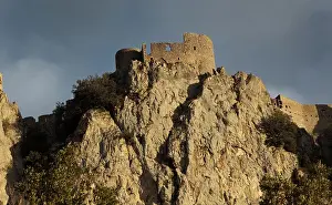 Pertuse: Peyrepertuse Castle, Aude, France
