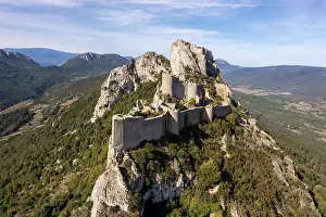 Aragon: Peyrepertuse Castle, Duilhac-sous-Peyrepertuse, Aude, France