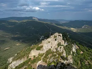 Aragon: Peyrepertuse Castle, Duilhac-sous-Peyrepertuse, Aude, France