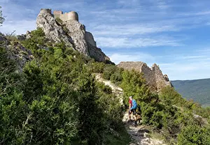 Aragon: Peyrepertuse Castle, Duilhac-sous-Peyrepertuse, Aude, France