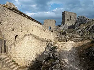 Aragon: Peyrepertuse Castle, Duilhac-sous-Peyrepertuse, Aude, France