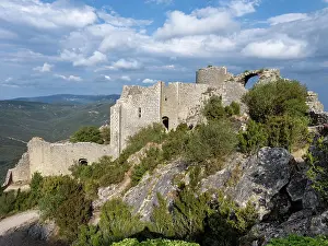 Aragon: Peyrepertuse Castle, Duilhac-sous-Peyrepertuse, Aude, France