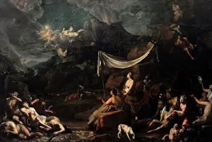 Chariot: Phaethon's Fall, 1678, by Johann Heiss (1640-1704)