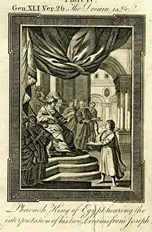 1787: Pharaoah has his dreams interpreted by Joseph