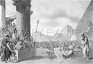Pronounces: PHARAOH GIVES JUDGEMENT