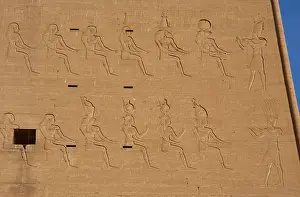Edfu: Pharaoh before gods. Edfu. Egypt