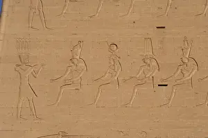 Disc: Pharaoh before gods. Edfu. Egypt