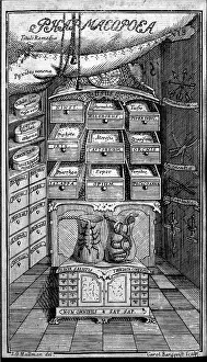 Linnaean: Pharmacopoea cabinet