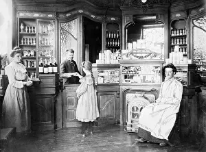Buys: Pharmacy in Paris, 1904