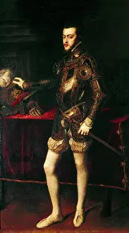 1477: Philip II of Spain, by Titian