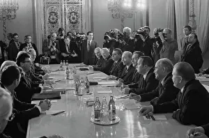 Philip Jenninger visits USSR