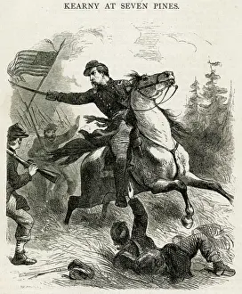 Pines: Philip Kearny fighting at Seven Pines