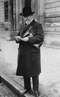 Scheidemann: Philipp Scheidemann (1865-1939) in Munich during the