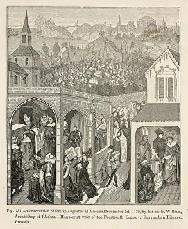 Consecrated: PHILIPPE II AUGUSTE