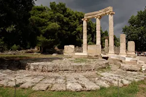 Ionic: Philippeion, 4th century B.C. Altis. Sanctuary of Olympia. I