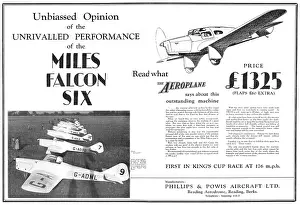 Powis: Phillips & Powis Miles Falcon Six