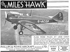 Powis: Phillips & Powis - Miles Hawk G-ACOP