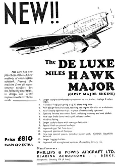 Powis: Phillips & Powis Miles De Luxe Hawk Major