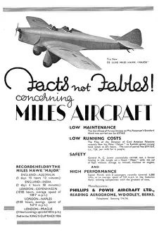 Powis: Phillips & Powis Miles De Luxe Hawk Major