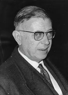 Existentialism: The philosopher and Nobel laureate Jean-Paul