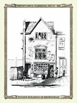 Charts: Phipson's Metal Warehouse, New Street, Birmingham