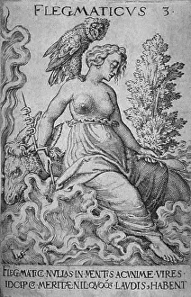 Personifications: The Phlegmatic personality was calm and ?