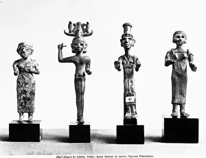 Statuettes: Phoenician statuettes: works preserved in